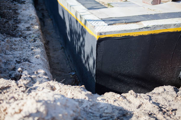 Professional Waterproofing technician working in Vernon, IN